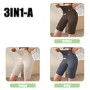 Bermudas Femininas M-XL, Shorts Esportivos para Mulheres, Novos, Ideais para Ciclismo, Corrida e Fitness, Cintura Alta, Efeito Push Up, Shorts de Academia, Leggings para Yoga