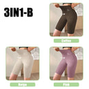 Bermudas Femininas M-XL, Shorts Esportivos para Mulheres, Novos, Ideais para Ciclismo, Corrida e Fitness, Cintura Alta, Efeito Push Up, Shorts de Academia, Leggings para Yoga