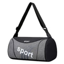Bolsa de Academia Unissex Feminina e Masculina, Mochila de Ombro e Transversal para Atividades ao Ar Livre, Personalizável, Bolsa Duffel para Viagem, Yoga e Esportes