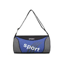 Bolsa de Academia Unissex Feminina e Masculina, Mochila de Ombro e Transversal para Atividades ao Ar Livre, Personalizável, Bolsa Duffel para Viagem, Yoga e Esportes