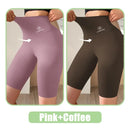 Bermudas Femininas M-XL, Shorts Esportivos para Mulheres, Novos, Ideais para Ciclismo, Corrida e Fitness, Cintura Alta, Efeito Push Up, Shorts de Academia, Leggings para Yoga