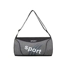 Bolsa de Academia Unissex Feminina e Masculina, Mochila de Ombro e Transversal para Atividades ao Ar Livre, Personalizável, Bolsa Duffel para Viagem, Yoga e Esportes