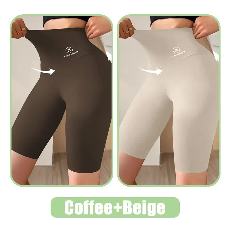Bermudas Femininas M-XL, Shorts Esportivos para Mulheres, Novos, Ideais para Ciclismo, Corrida e Fitness, Cintura Alta, Efeito Push Up, Shorts de Academia, Leggings para Yoga