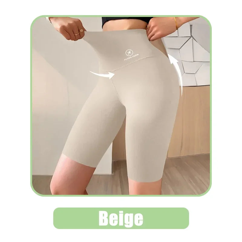 Bermudas Femininas M-XL, Shorts Esportivos para Mulheres, Novos, Ideais para Ciclismo, Corrida e Fitness, Cintura Alta, Efeito Push Up, Shorts de Academia, Leggings para Yoga