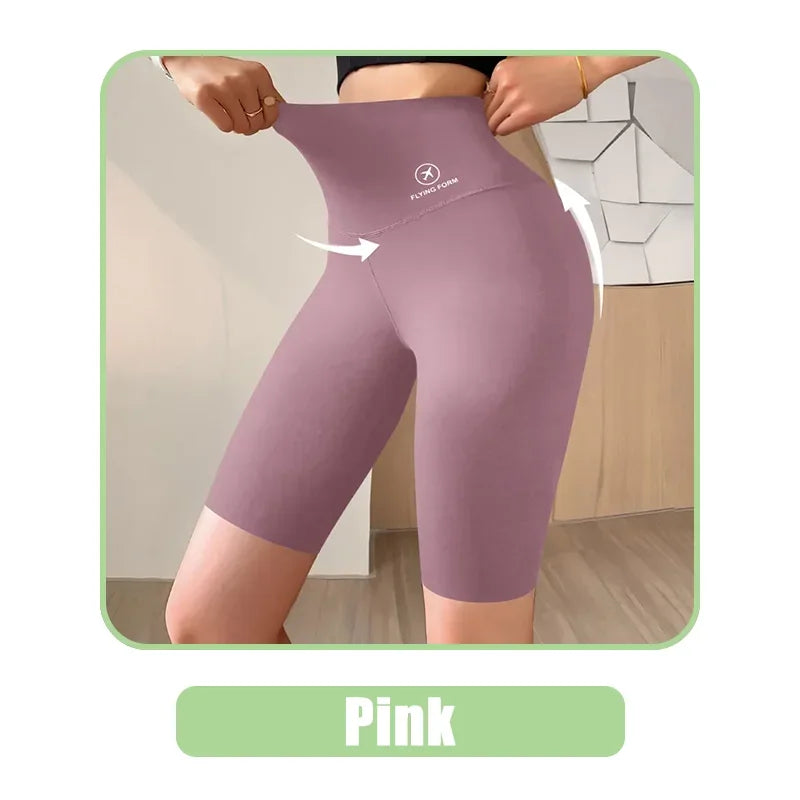 Bermudas Femininas M-XL, Shorts Esportivos para Mulheres, Novos, Ideais para Ciclismo, Corrida e Fitness, Cintura Alta, Efeito Push Up, Shorts de Academia, Leggings para Yoga