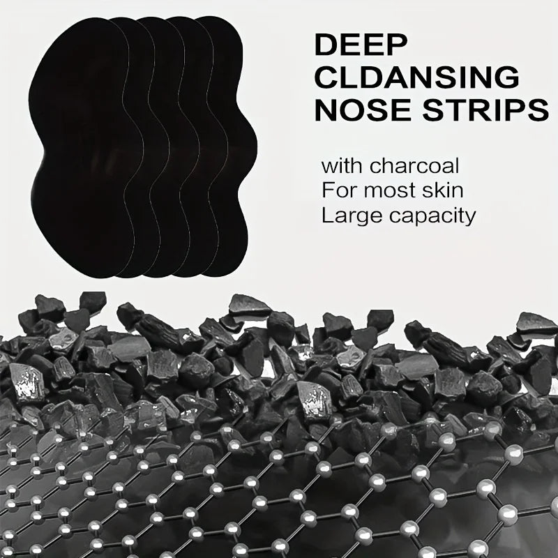 10/20/50/100 unidades de adesivos de limpeza profunda para os poros e cravos do nariz — adesivo de limpeza nasal, ferramenta de cuidados faciais e limpeza.