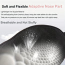 Máscara de Dormir 3D, Almofadas Oculares em Espuma Macia, Confortável, Sem Pressão nos Olhos, Viseira para Homens e Mulheres com Alça Ajustável